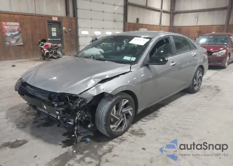 2025 Hyundai Elantra Sel Sport from USA, damaged, VIN KMHLM4DG7SU899852